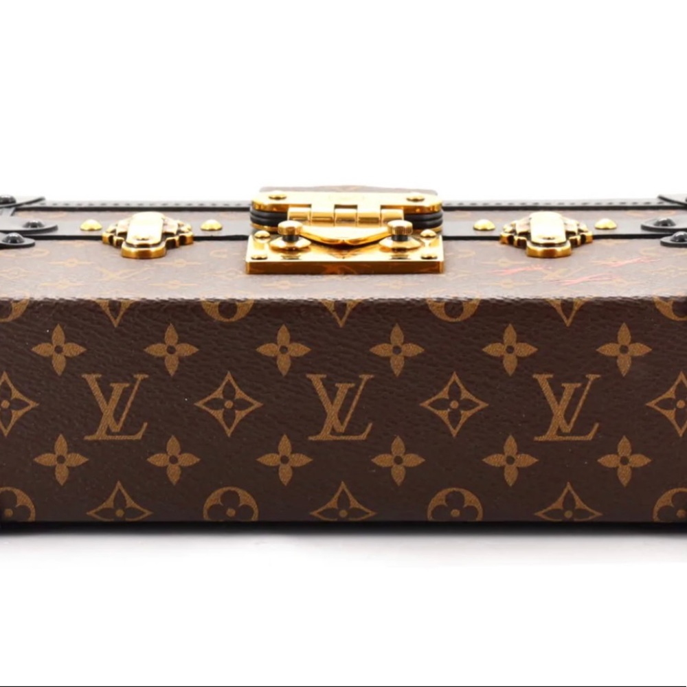 Petite malle handbag monogram canvas - Picture 4 of 7
